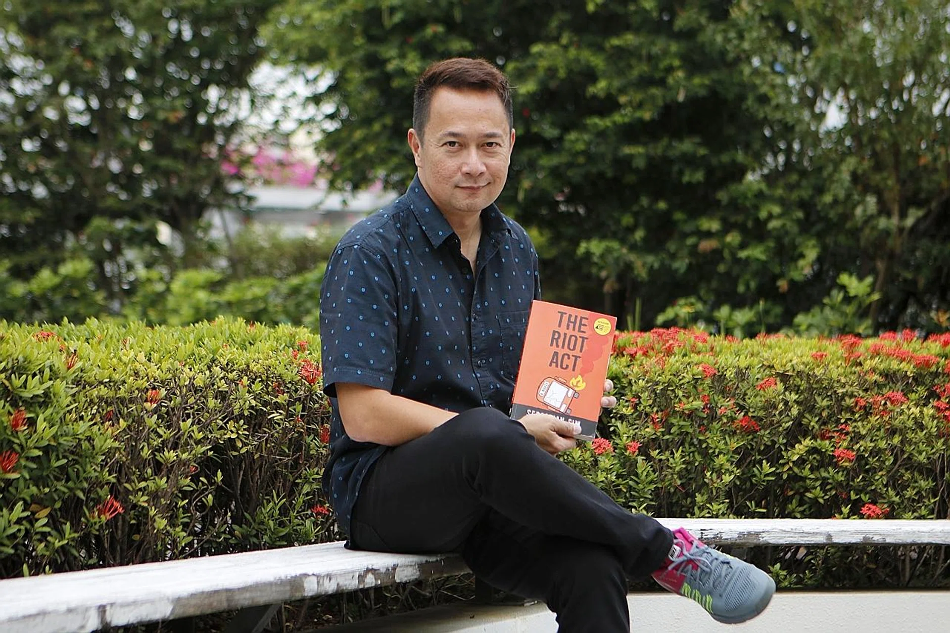 The Riot Act's author Sebastian Sim. 