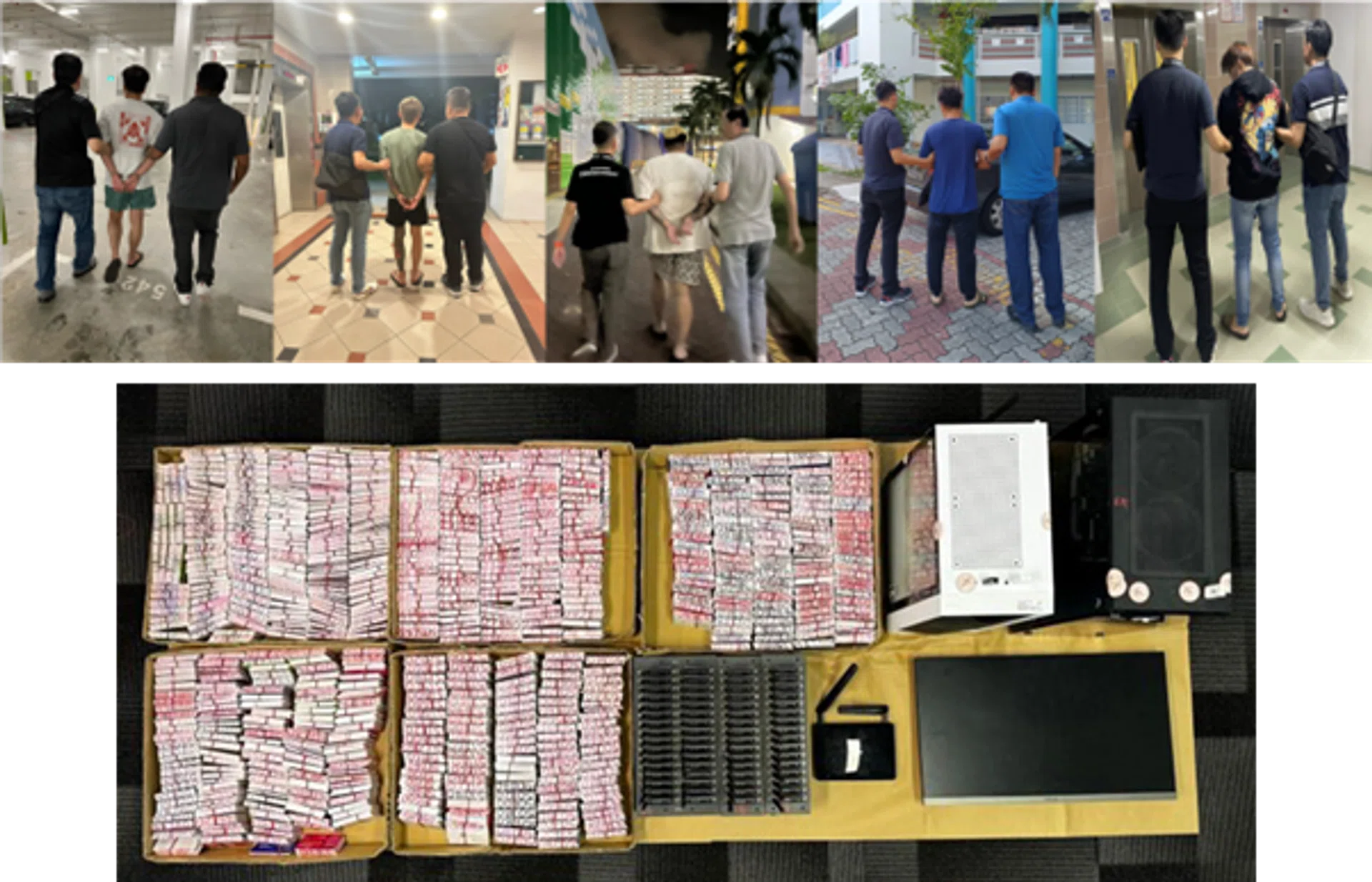 The men are aged between 24 and 27.