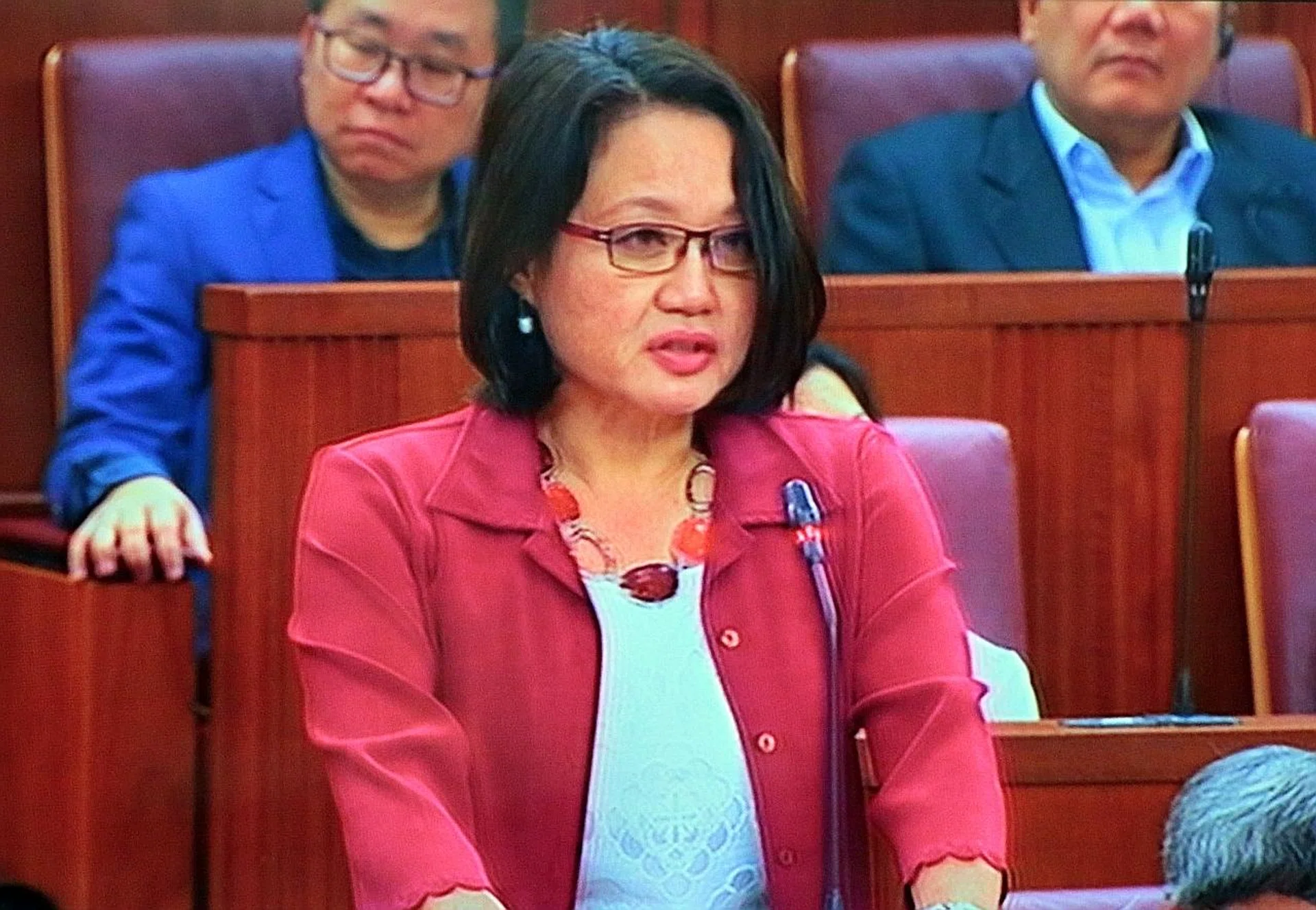 Workers' Party chairman Sylvia Lim