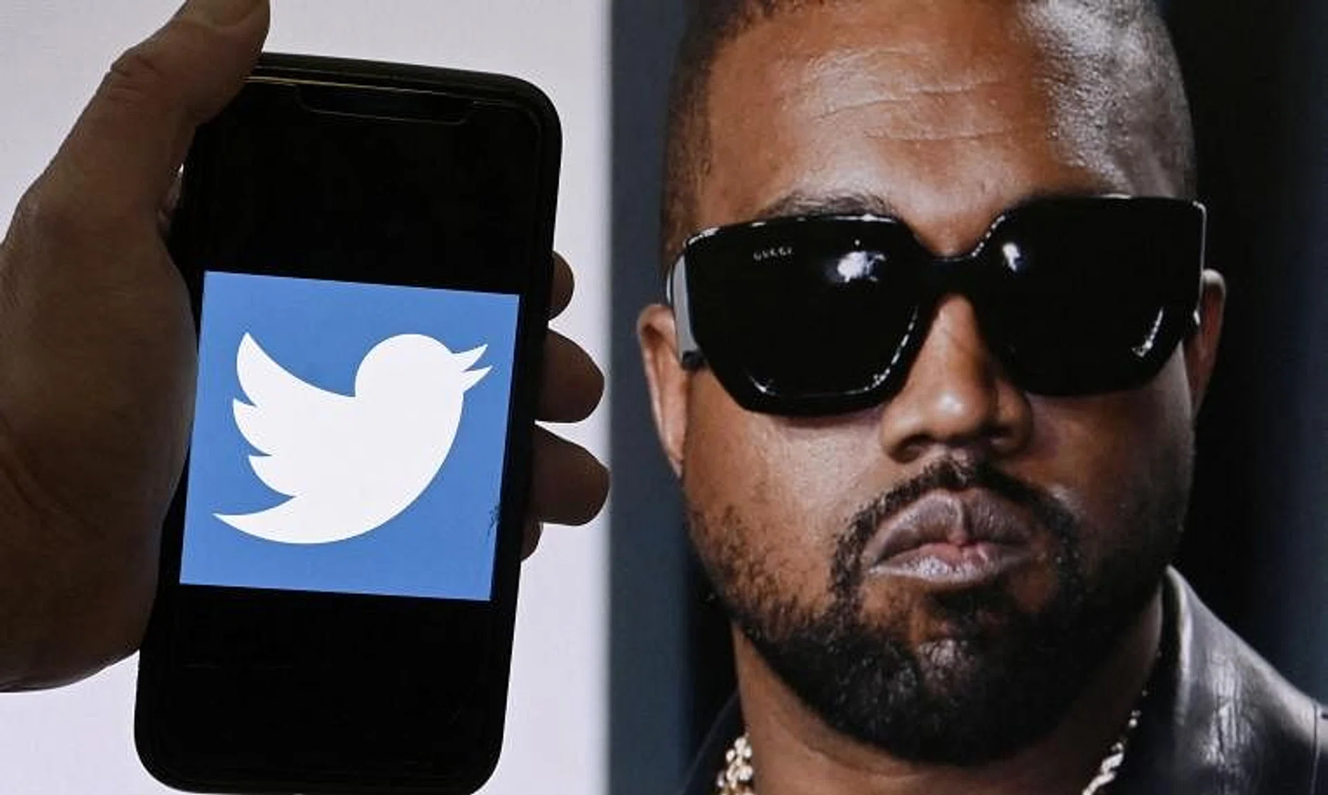 Kanye West had posted a picture that appeared to show a swastika interlaced with a Star of David.