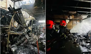7 people evacuated after fire at industrial building in Tuas