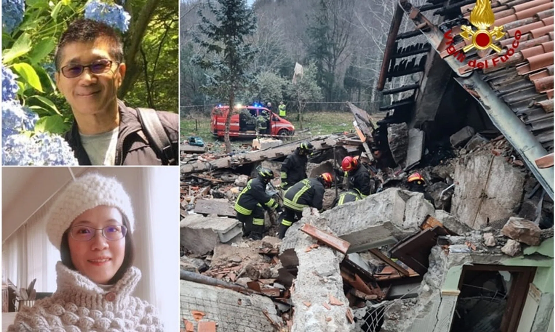 Mr Seetoh Kwok Meng was with his wife Chang Kai En at their holiday home in Tuscany when the disaster struck on Dec 21. 
