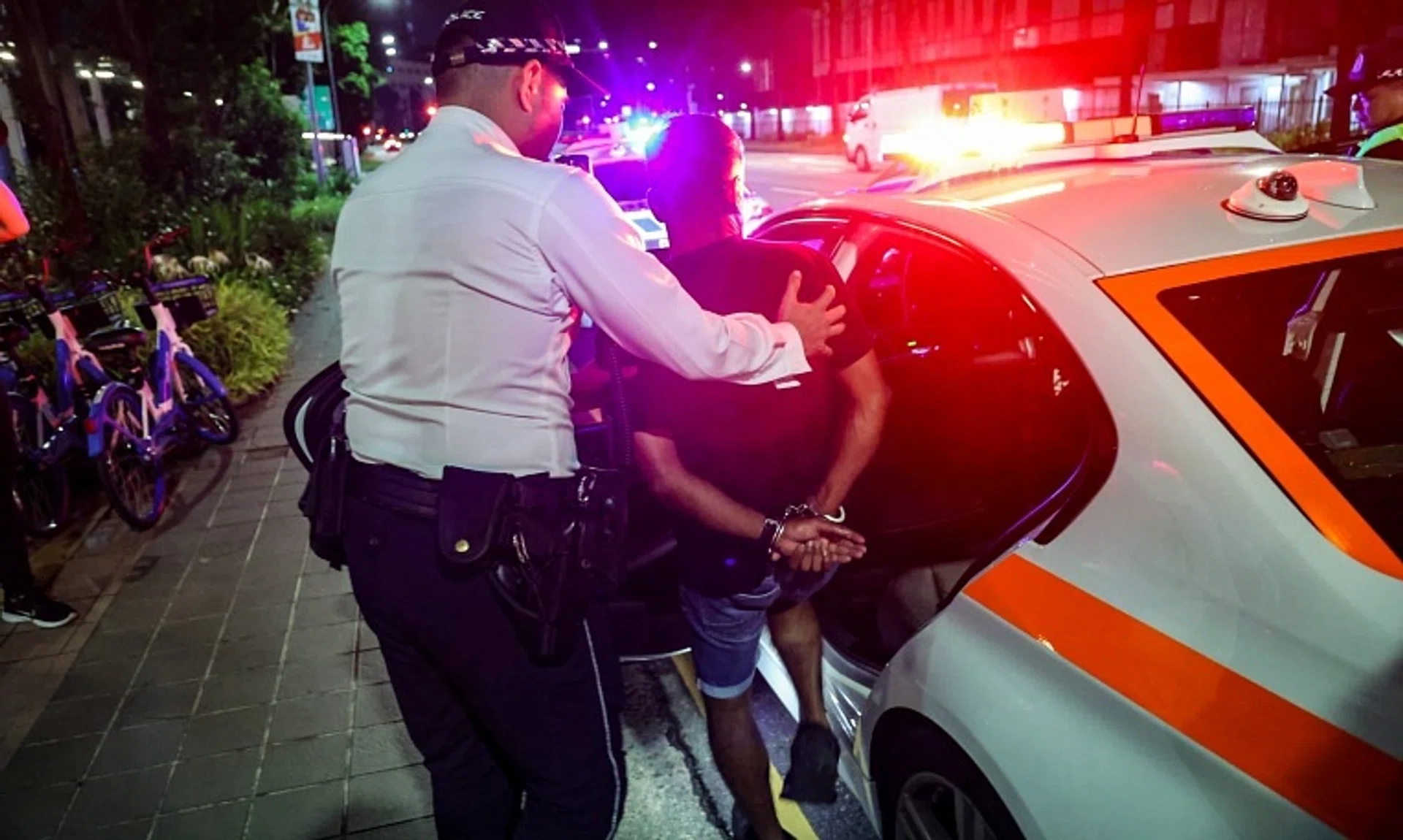 The number of arrests for drink-driving cases dropped to 812 in the first six months of 2024, compared with 853 in the same period from 2023.