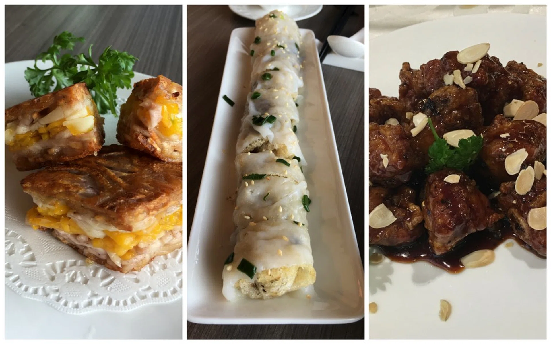 Food from Kai Garden at Marina Square.