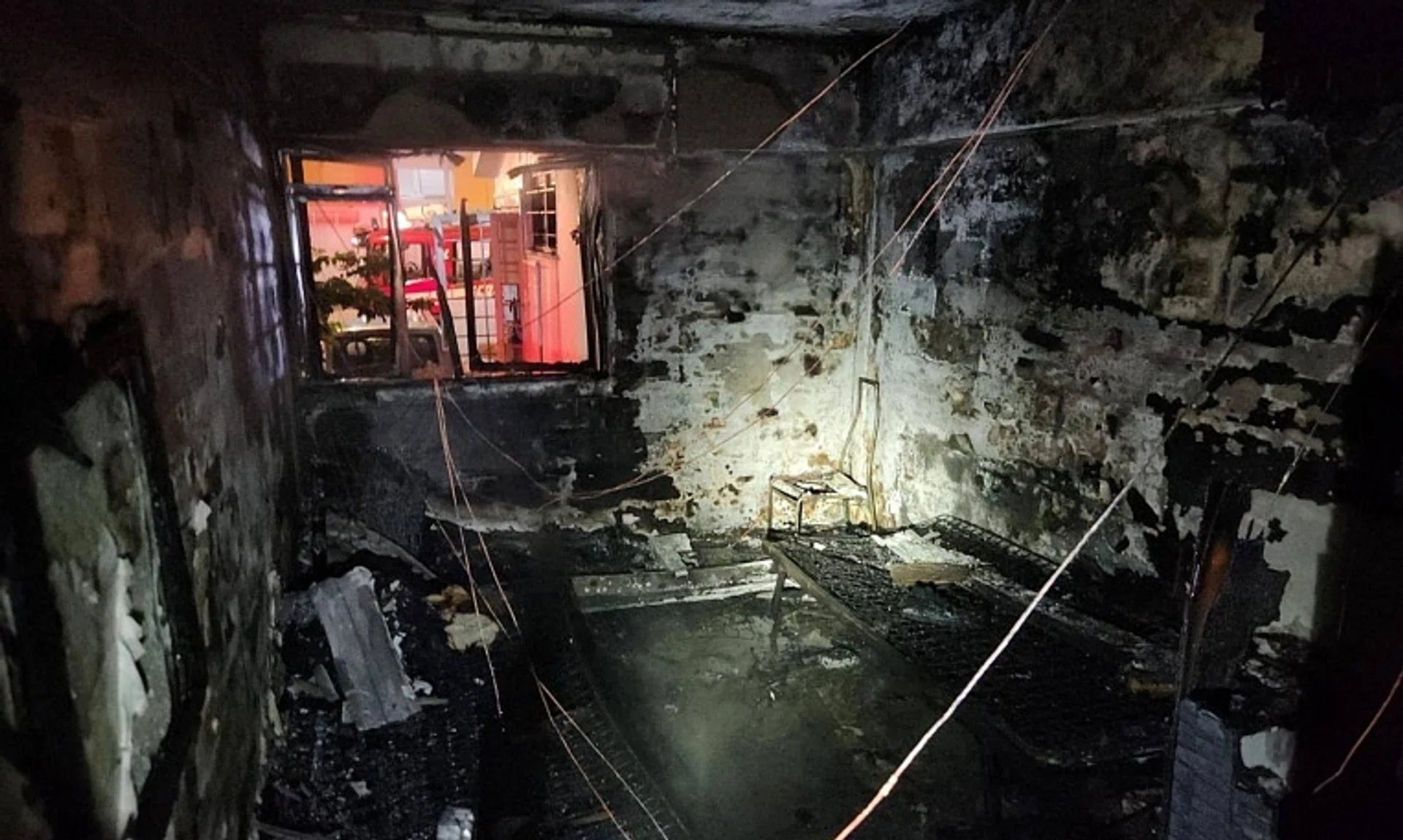 The fire had likely originated from a power-assisted bicycle battery that was charging in a bedroom. 