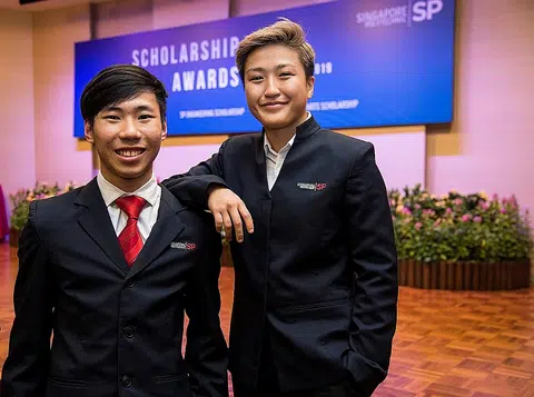 Singapore Poly scholars overcome the odds