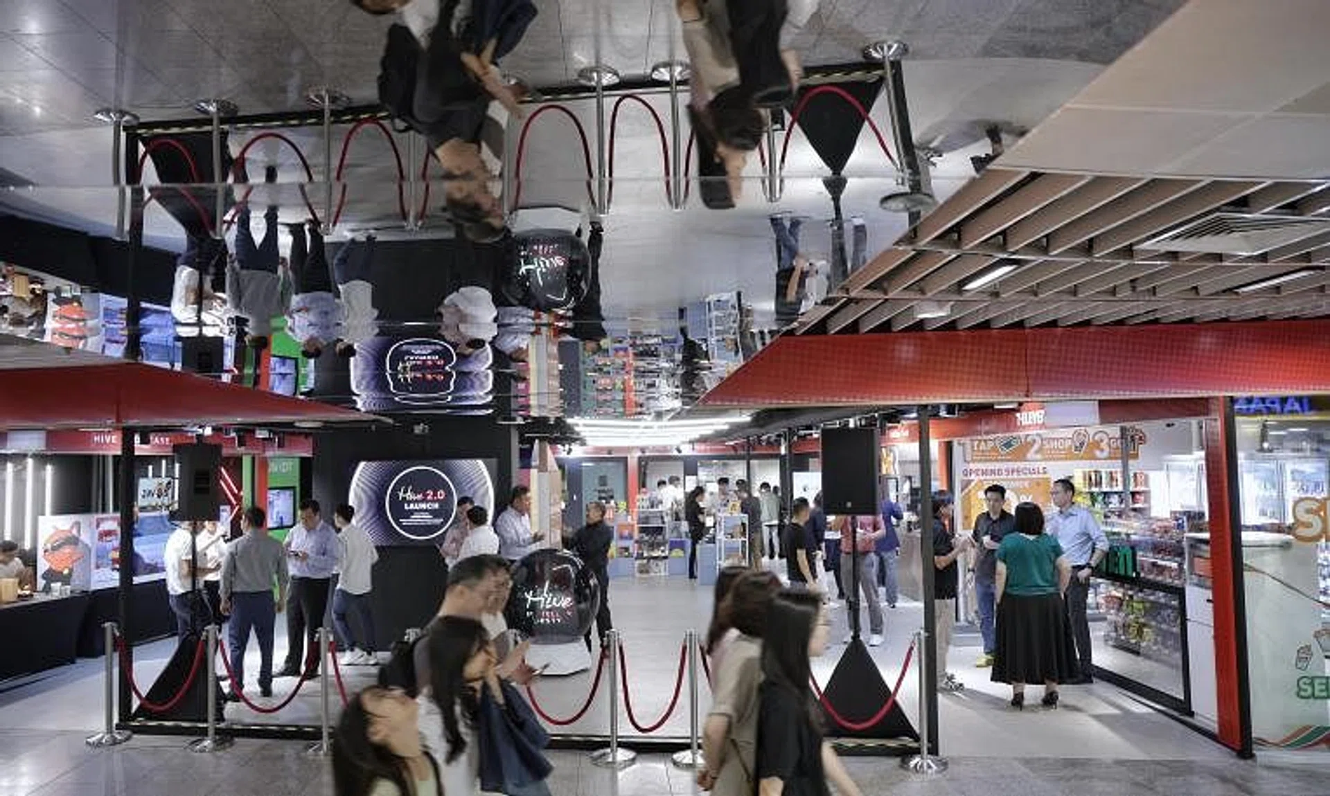 Bot delivery is part of a host of concepts now in operation under Hive 2.0, a high-tech retail innovation hub at Esplanade Xchange. 