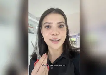 'You go and cut': Influencer told to snip off eyelash extensions for Malaysian passport photo