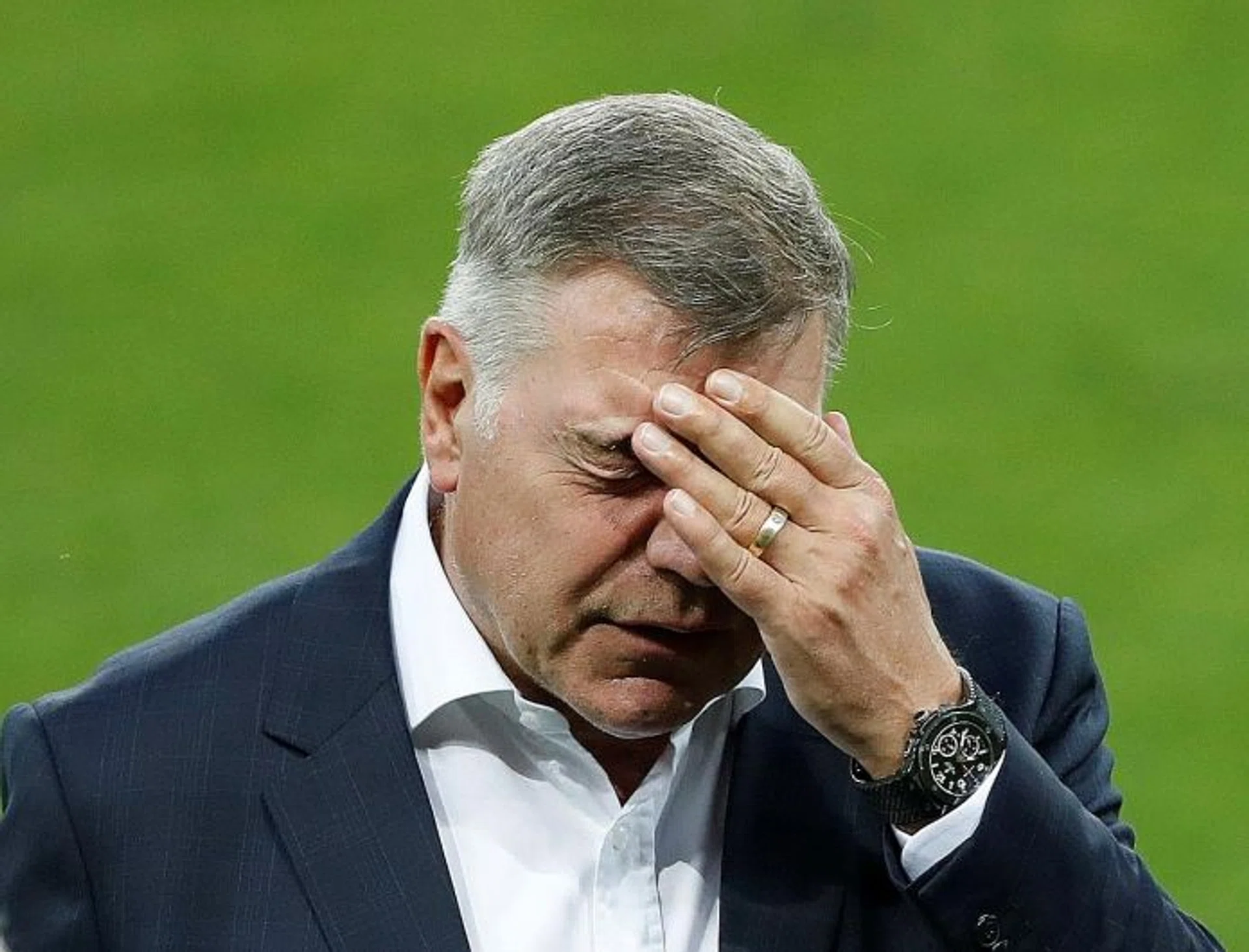 TIP OF THE ICEBERG?  Sam Allardyce could be the  first domino to fall in what could be the first thorough investigation  into a greedy football culture in England.