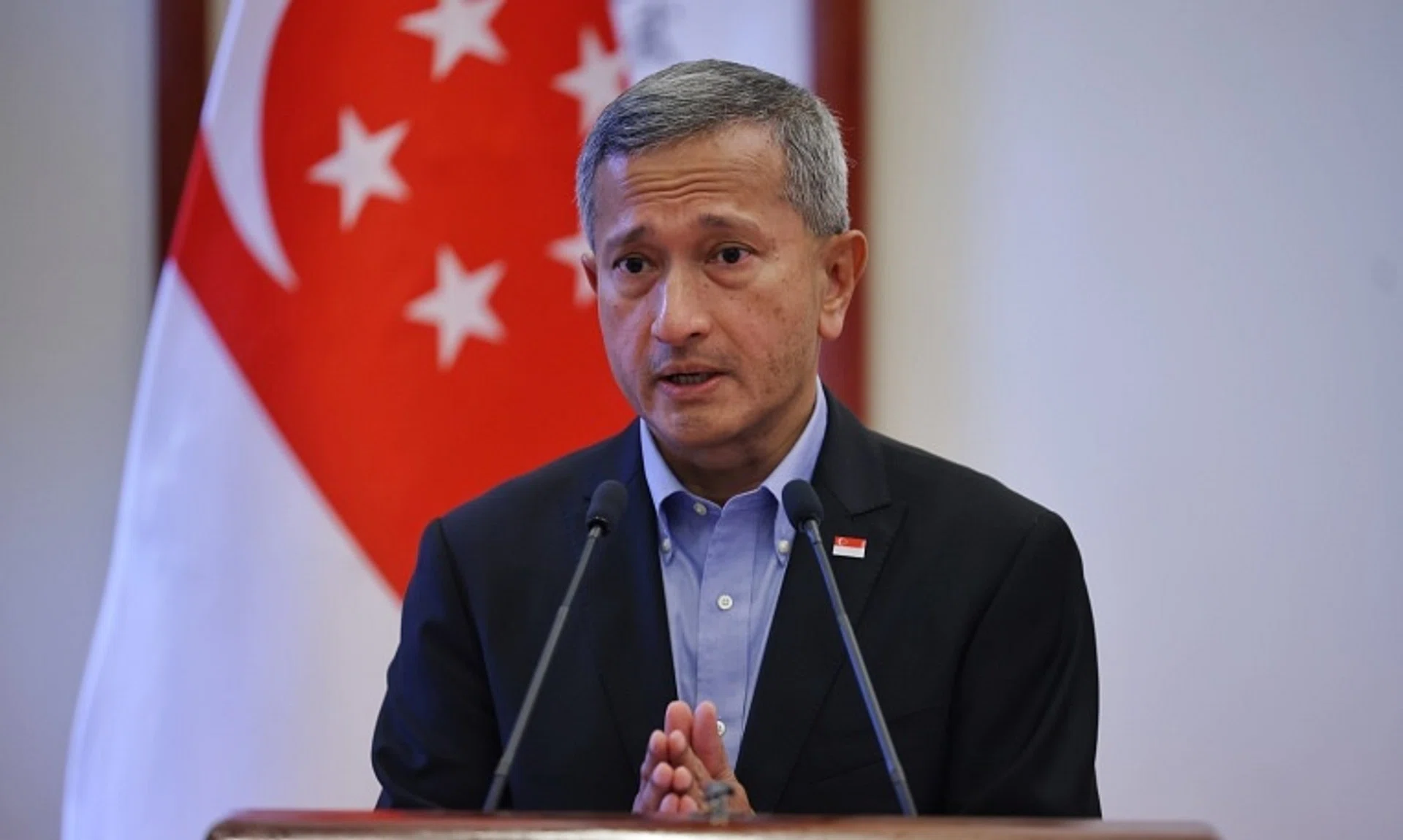 Foreign Minister Vivian Balakrishnan expressed Singapore’s “deep concern” over Israel's recent legislation on the Palestinian refugee agency.