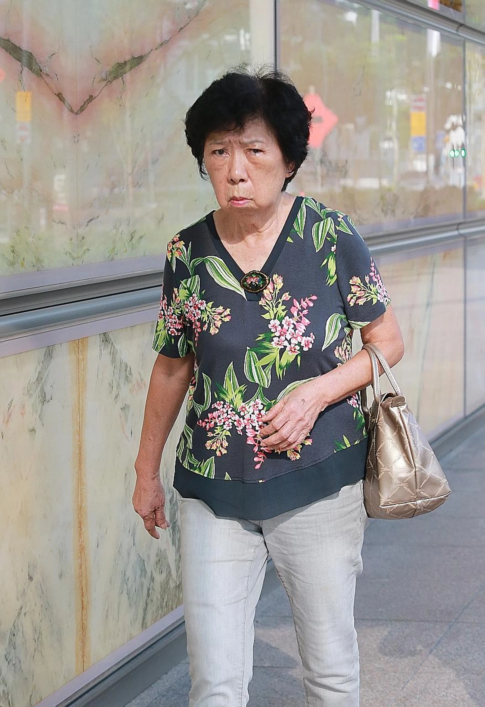Madam Lilyana Alwi contends all the money belongs to her, while her son, Mr John Arifin, says it was meant to be shared between them. 