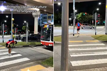 'Siao ah': Boy bows to bus driver for stopping at zebra crossing