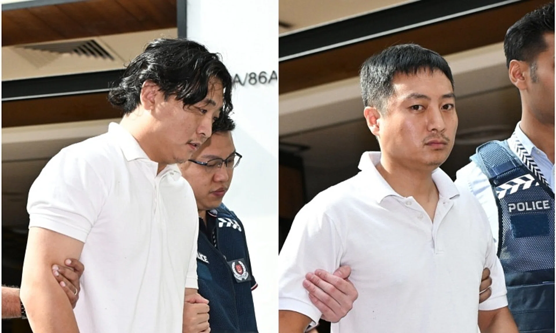 Li Xueqi (left) was sentenced to 15 weeks’ jail, while  Xu Zhaochen was given eight weeks’ jail.