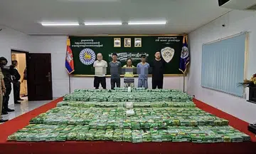 5 foreigners arrested in Cambodia for suspected drug trafficking