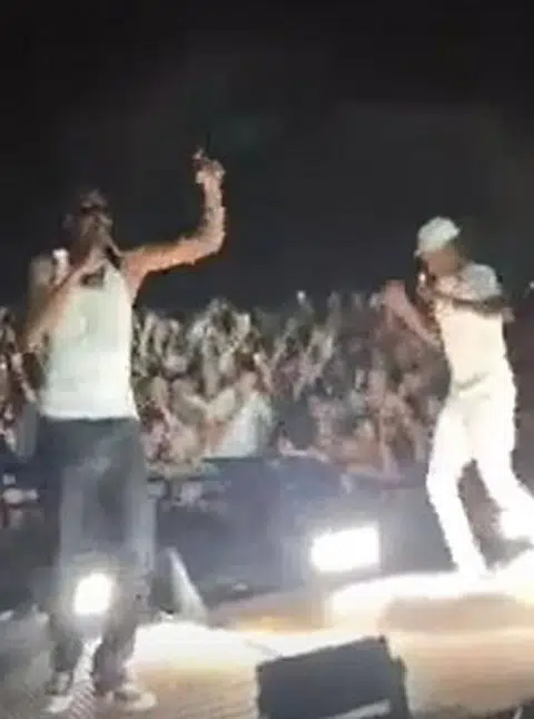 Concert-goers injured after railing collapses