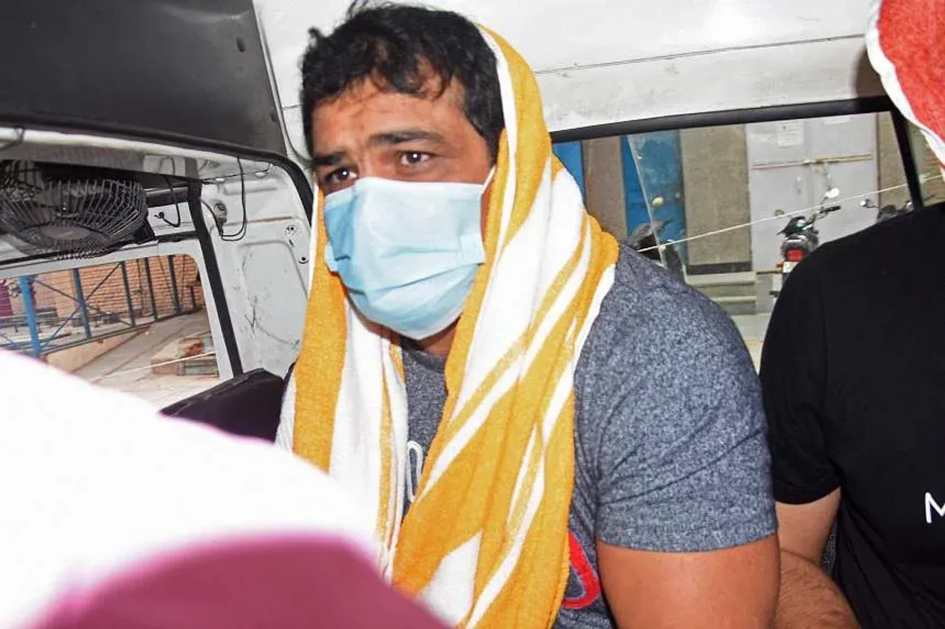 Sushil Kumar (above) and 17 others were charged over the death of 23-year-old junior grappler Sagar Dhankar. 