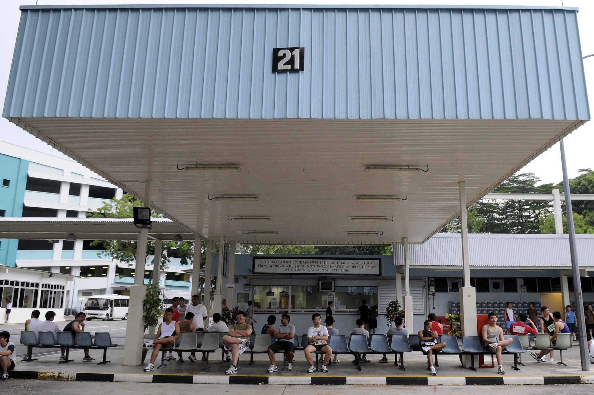 The 30-year-old man had earlier that day completed an NS FIT session conducted between 6.50pm and 8pm at Maju Fitness Conditioning Centre.