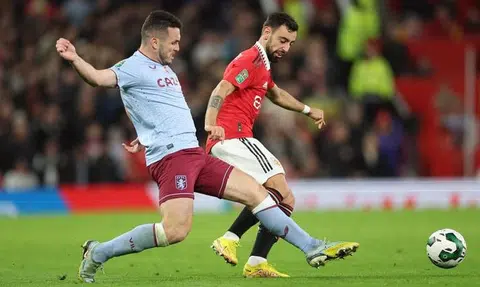 Man United survive Aston Villa scare to reach League Cup last 16