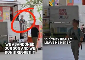 Dad 'abandons' son at National Library to teach him a lesson; gets mixed reactions online