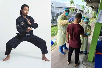 Silat fighter Atiq Syazwani Roslan joins battle against Covid-19