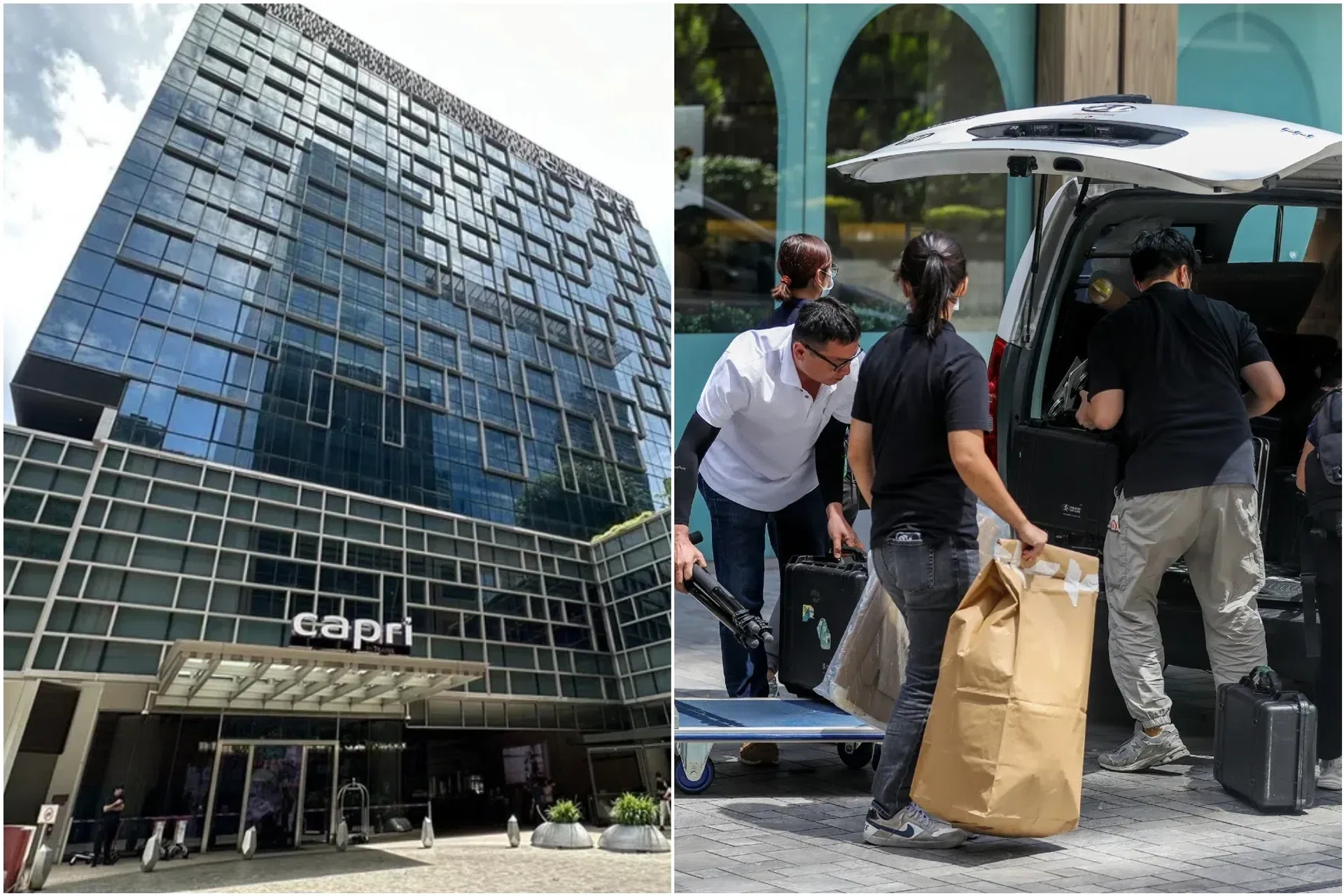 Indonesian Salehuddin is accused of murdering a 38-year-old Indonesian woman, who is believed to be his wife, on Oct 24, at the Capri by Fraser China Square hotel.