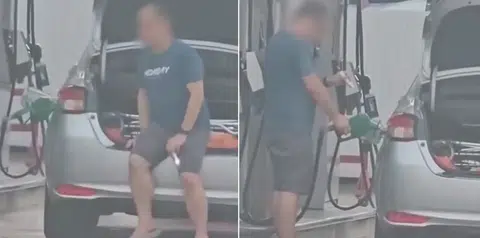 S'pore man's bizarre gas-saving bounce raises eyebrows