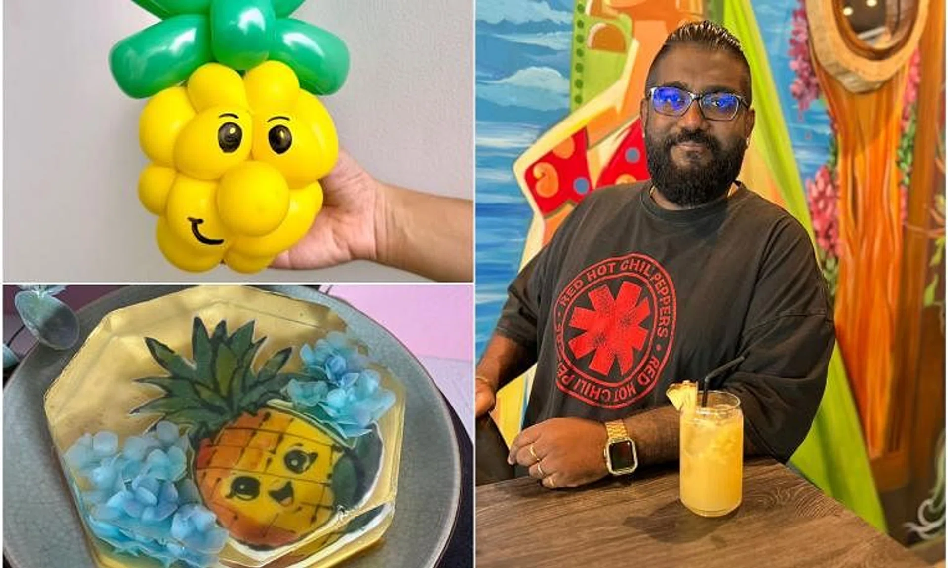 Local businesses have fallen head over heels with pineapples and pineapple-themed products.
