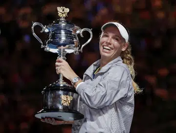 Wozniacki, a Grand Slam champion at last