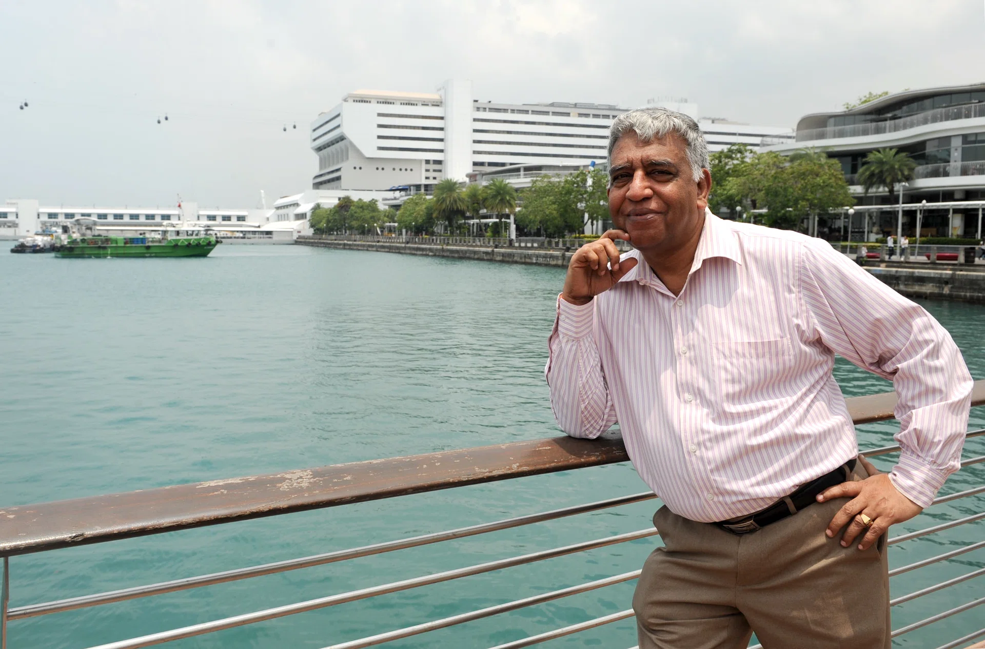 EXPERIENCED: Captain Irinjalakuda Gopalkrishnan Sangameswar, 64, has worked on oil spill investigations and search and rescue missions.