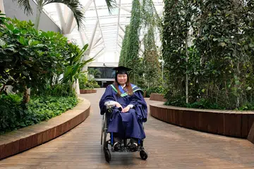 New NTU graduates overcome obstacles to reach greater heights