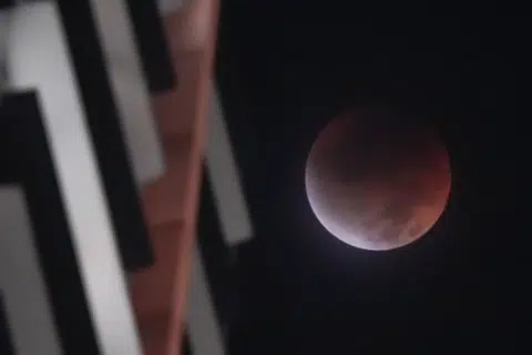 Singapore stargazers' view of blood moon hampered by clouds