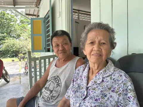 Mr Heng Buck Lim, a 70-year-old taxi van driver, and Madam Ong Ang Kui, an 86-year-old drink seller, are two Ubin residents who hope for more tourism to boost their business on the island.
