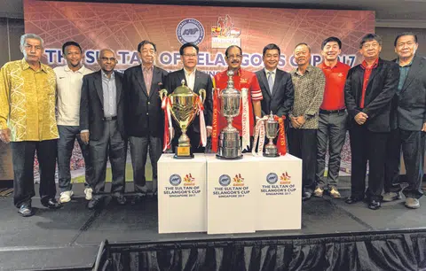 Singapore to host the Sultan of Selangor's Cup on May 6