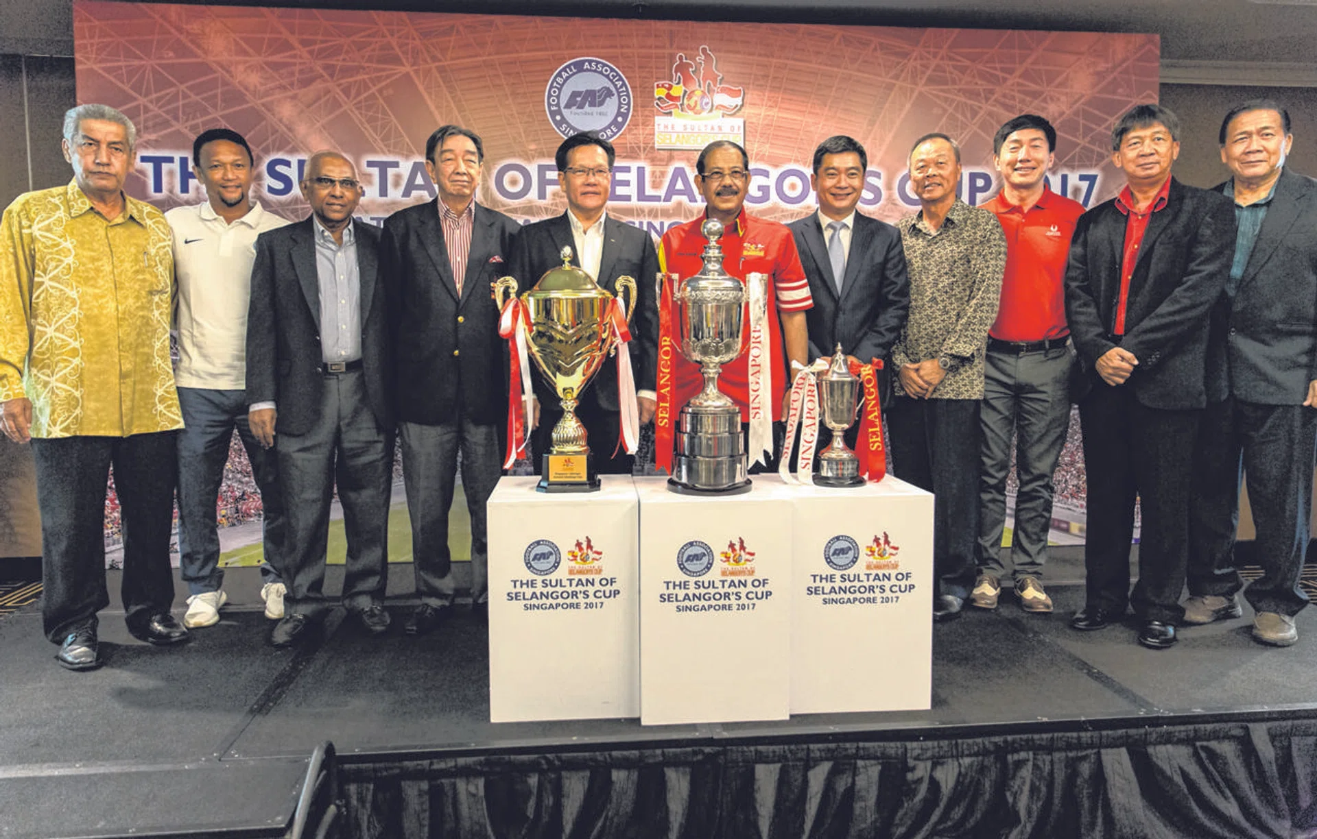 Singapore will host the Sultan of Selangor's Cup for the first time since 2009. 