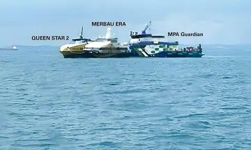 68 people on board ferry from S'pore to Batam safe after fire breaks out