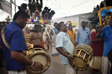 Live music again, at Thaipusam