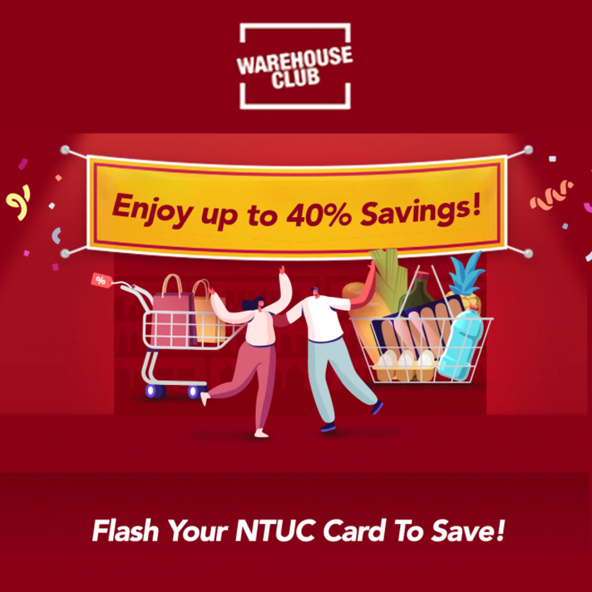 Save even more on your daily essentials at Warehouse Club.