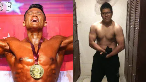 From 'fat and lazy' to bodybuilding champ