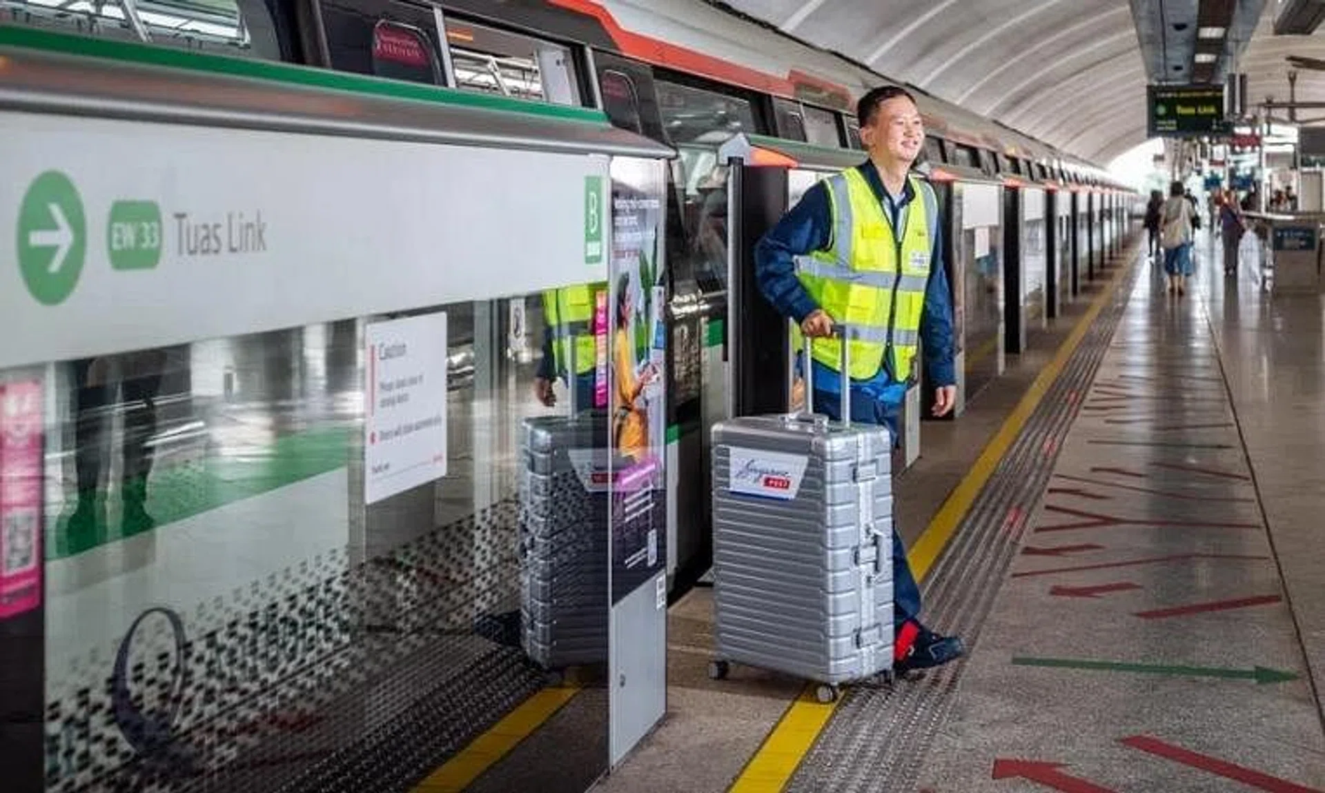 SingPost and Stellar Lifestyle said the pilot was designed to study the benefits of utilising MRT trains to collect postal items.