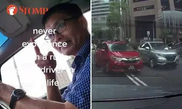 Gojek driver is a 'road hazard'