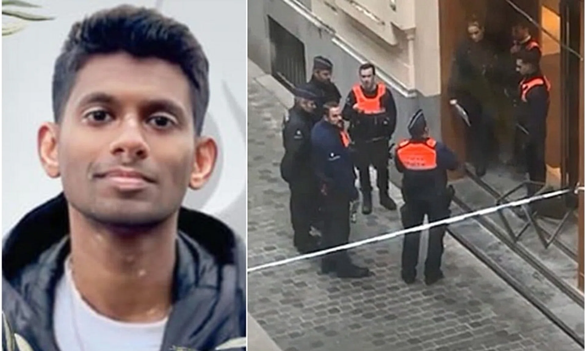Mr B. Aravind Pillay was approached by the two suspects and an argument ensued before he was stabbed.