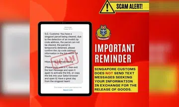 Beware of SMS impersonation scam