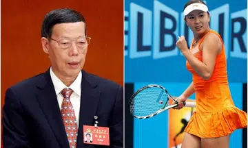 Ex-official Zhang Gaoli makes first public appearance since Peng Shuai sexual assault claim