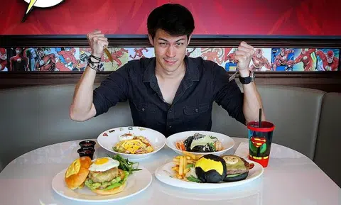 MTV VJ Alan Wong has super appetite
