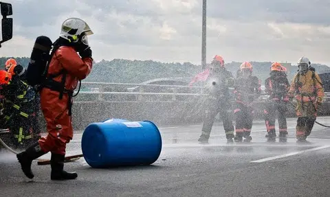 Singapore, Malaysia take part in first mock chemical spill exercise since pandemic