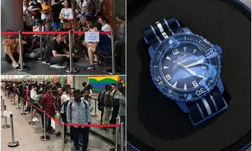 No disorderly queues at new Swatch x Blancpain launch