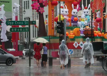 Wet weather expected for remainder of CNY festive period