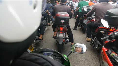 His long journey home to break fast