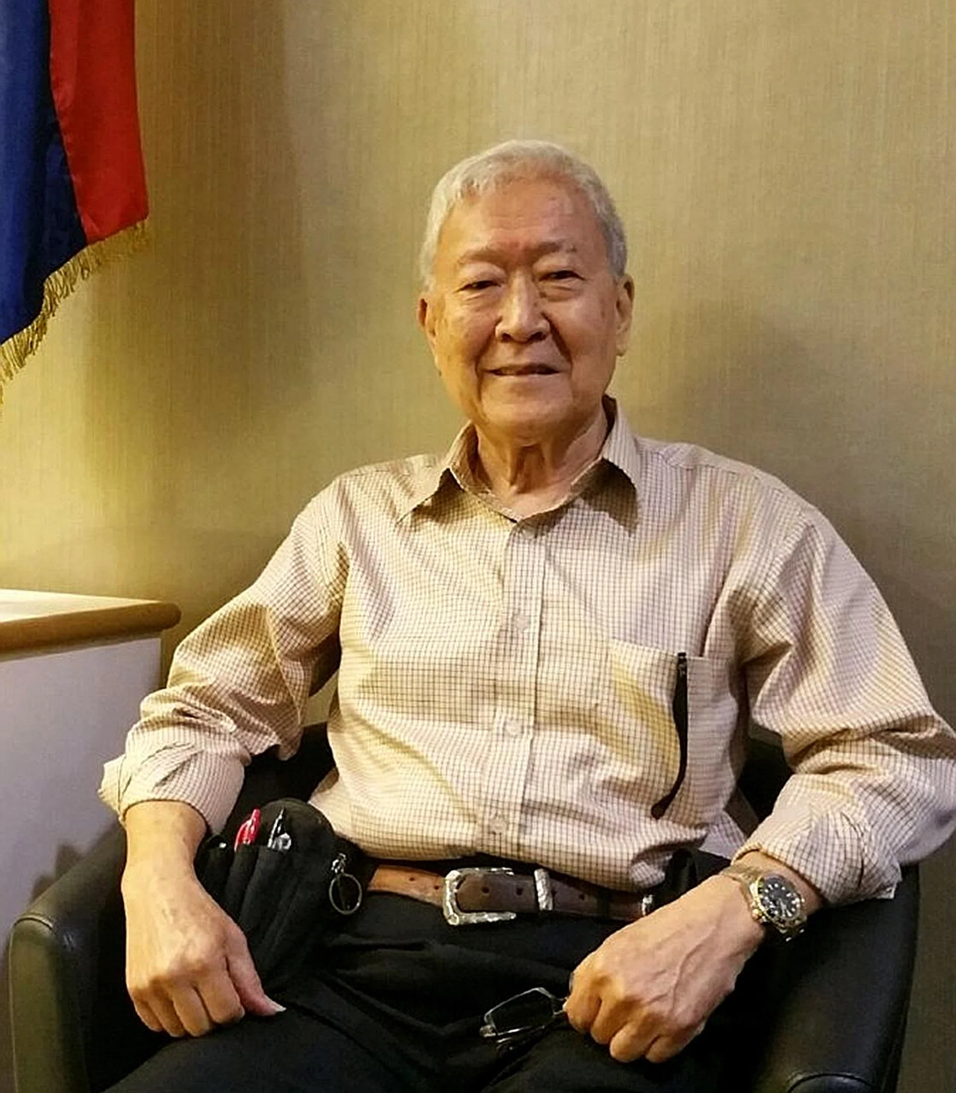 Mr Tommy Wong says he is operationally ready for life. 