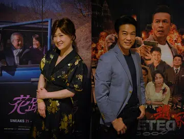 Ajoomma v Hunkle: Celebrity couple Hong Huifang and Zheng Geping rule S'pore's silver screen